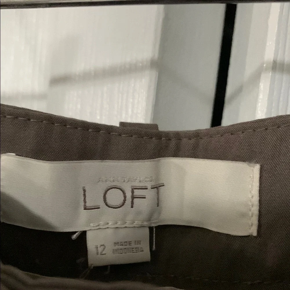 LOFT Women's Brown Trousers - Picture 2 of 8